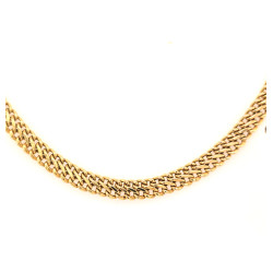 Pre Owned Hollow Link Necklet ZX36